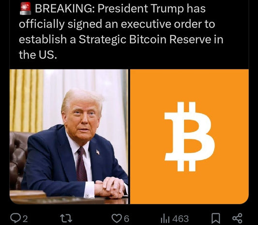 Strategic Bitcoin Reserve is official!